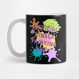 Finger Painting T-shirt Mug